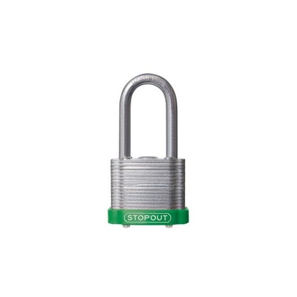Accuform STOPOUT LAMINATED STEEL PADLOCKS KDL906GN KDL906GN - main